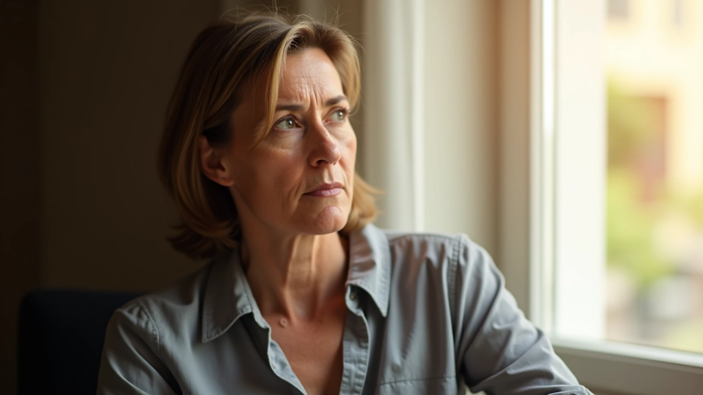 Profissional em transição de carreira pensando no futuro